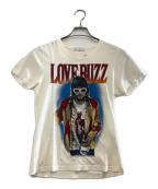 Hysteric Glamourヒステリックグラマー）の古着「Tシャツ」｜ベージュ