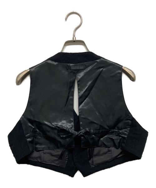 Jean Paul GAULTIER（ジャンポールゴルチェ）Jean Paul GAULTIER (ジャンポールゴルチェ) ジレ ブラック サイズ:40の古着・服飾アイテム