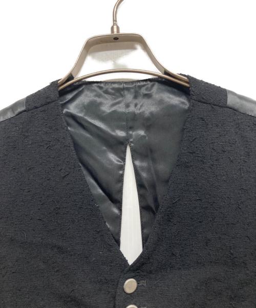 Jean Paul GAULTIER（ジャンポールゴルチェ）Jean Paul GAULTIER (ジャンポールゴルチェ) ジレ ブラック サイズ:40の古着・服飾アイテム
