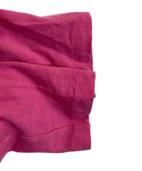 ROBE DE CHAMBRE COMME DES GARCONS（ローブドシャンブル コムデギャルソン）ROBE DE CHAMBRE COMME DES GARCONS (ローブドシャンブル コムデギャルソン) カットソー ピンク サイズ:記載なしの古着・服飾アイテム