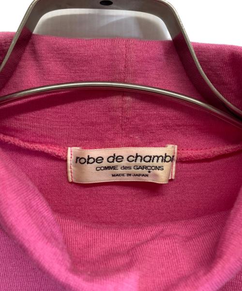 ROBE DE CHAMBRE COMME DES GARCONS（ローブドシャンブル コムデギャルソン）ROBE DE CHAMBRE COMME DES GARCONS (ローブドシャンブル コムデギャルソン) カットソー ピンク サイズ:記載なしの古着・服飾アイテム