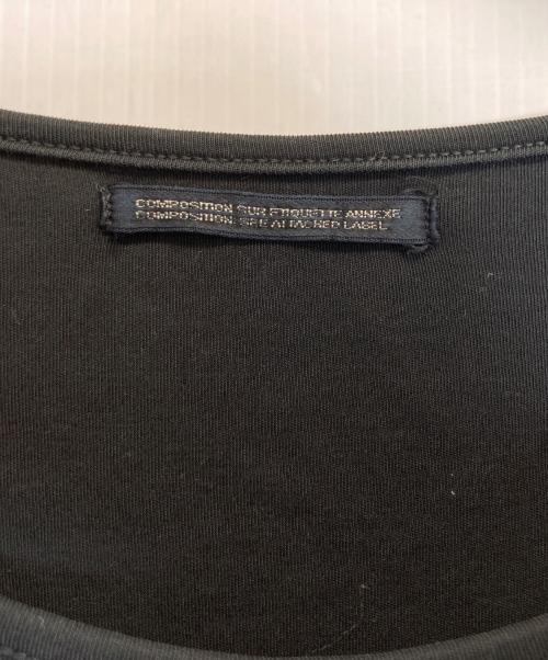 YOHJI YAMAMOTO（ヨウジヤマモト）YOHJI YAMAMOTO (ヨウジヤマモト) カットソー ブラック サイズ:記載なしの古着・服飾アイテム