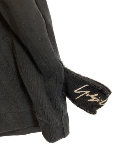 YOHJI YAMAMOTO（ヨウジヤマモト）YOHJI YAMAMOTO (ヨウジヤマモト) カットソー ブラック サイズ:記載なしの古着・服飾アイテム