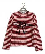COMME des GARCONS COMME des GARCONSコムデギャルソン コムデギャルソン）の古着「カットソー」｜レッド