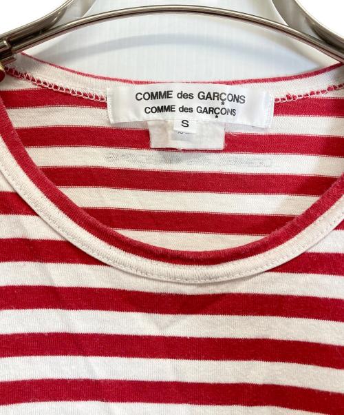COMME des GARCONS COMME des GARCONS（コムデギャルソン コムデギャルソン）COMME des GARCONS COMME des GARCONS (コムデギャルソン コムデギャルソン) カットソー レッド サイズ:Sの古着・服飾アイテム