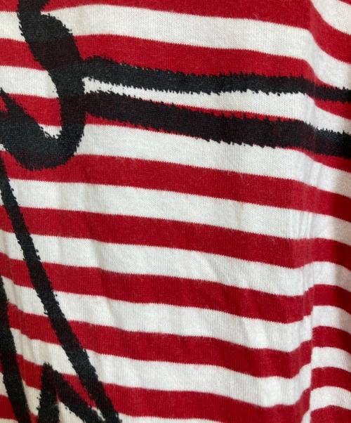 COMME des GARCONS COMME des GARCONS（コムデギャルソン コムデギャルソン）COMME des GARCONS COMME des GARCONS (コムデギャルソン コムデギャルソン) カットソー レッド サイズ:Sの古着・服飾アイテム