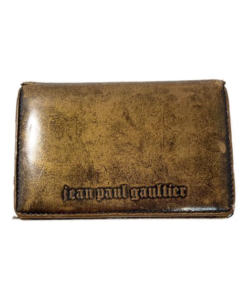 Jean Paul GAULTIER（ジャンポールゴルチェ）Jean Paul GAULTIER (ジャンポールゴルチェ) カードケース ブラウンの古着・服飾アイテム