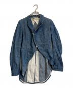 COMME des GARCONS COMME des GARCONSコムデギャルソン コムデギャルソン）の古着「ジャケット」｜インディゴ