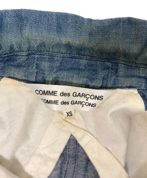 COMME des GARCONS COMME des GARCONS（コムデギャルソン コムデギャルソン）COMME des GARCONS COMME des GARCONS (コムデギャルソン コムデギャルソン) ジャケット インディゴ サイズ:XSの古着・服飾アイテム