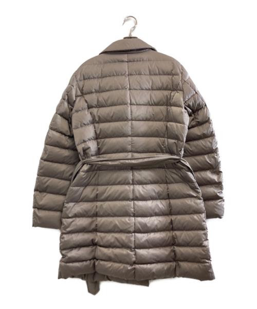 HERNO（ヘルノ）HERNO (ヘルノ) ベルト付きダウンコート ベージュ サイズ:46の古着・服飾アイテム