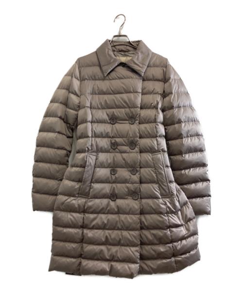 HERNO（ヘルノ）HERNO (ヘルノ) ベルト付きダウンコート ベージュ サイズ:46の古着・服飾アイテム