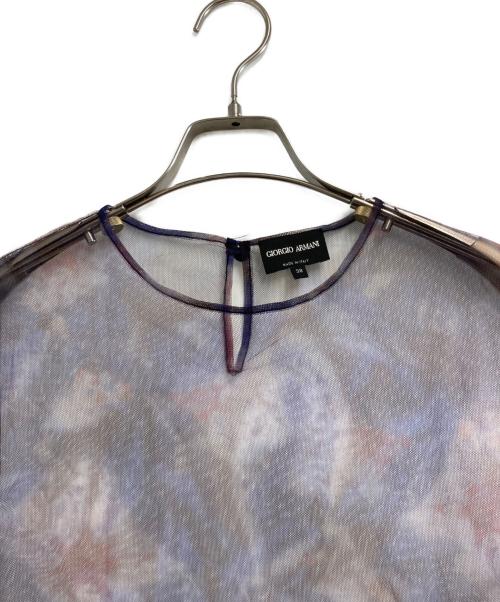 GIORGIO ARMANI（ジョルジョアルマーニ）GIORGIO ARMANI (ジョルジョアルマーニ) カットソー ネイビー サイズ:38の古着・服飾アイテム