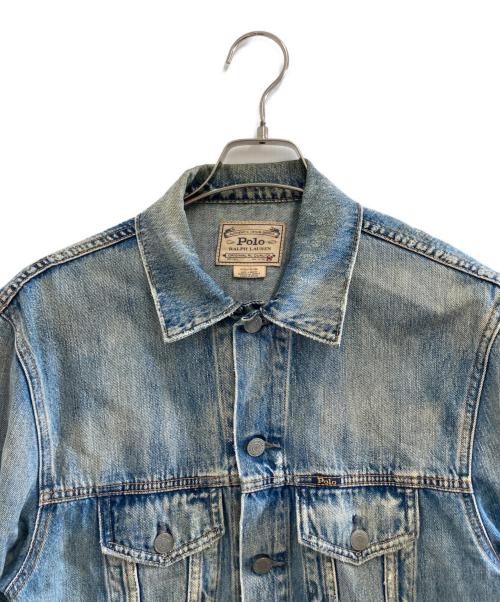 POLO RALPH LAUREN（ポロ・ラルフローレン）POLO RALPH LAUREN (ポロ・ラルフローレン) デニムジャケット インディゴ サイズ:Sの古着・服飾アイテム