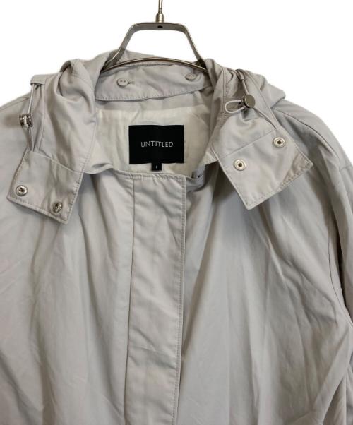 UNTITLED（アンタイトル）UNTITLED (アンタイトル) 2WAY モッズコート グレー サイズ:Sの古着・服飾アイテム