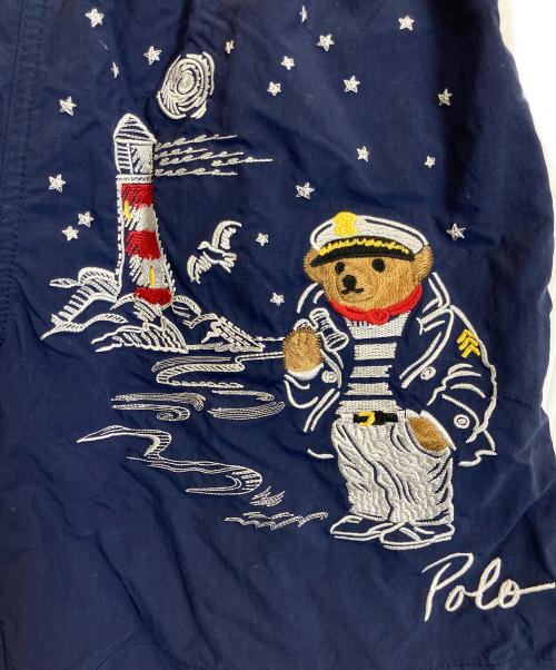 POLO RALPH LAUREN（ポロ・ラルフローレン）POLO RALPH LAUREN (ポロ・ラルフローレン) ポロベアハーフパンツ ネイビー サイズ:Sの古着・服飾アイテム
