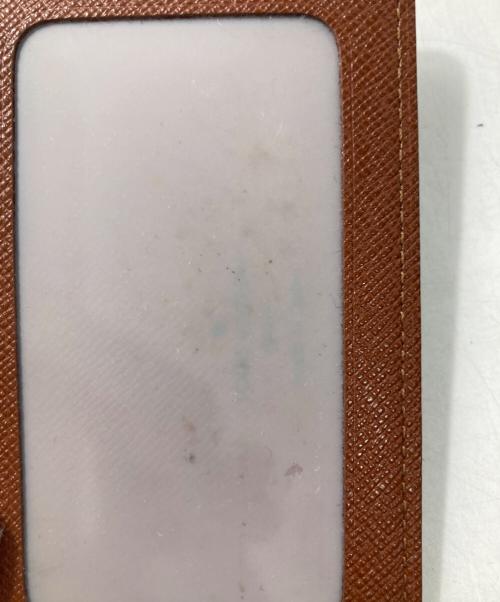 LOUIS VUITTON（ルイ ヴィトン）LOUIS VUITTON (ルイ ヴィトン) パスケースポルト2カルト・ヴェルティカル ブラウンの古着・服飾アイテム