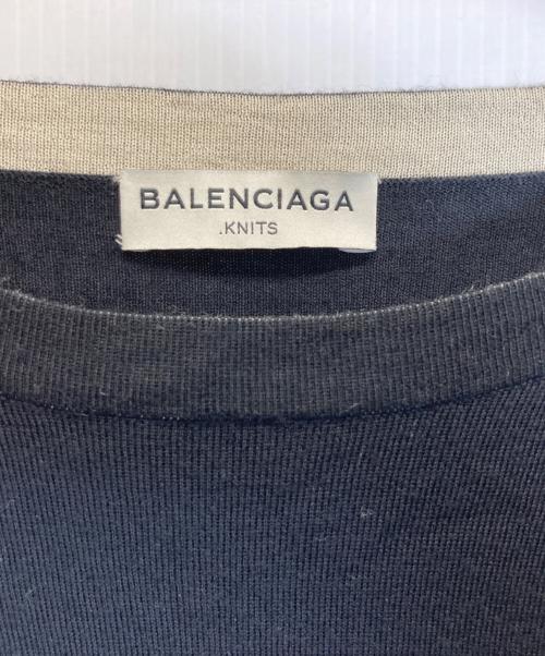 BALENCIAGA（バレンシアガ）BALENCIAGA (バレンシアガ) ニットワンピース ブラック サイズ:34の古着・服飾アイテム