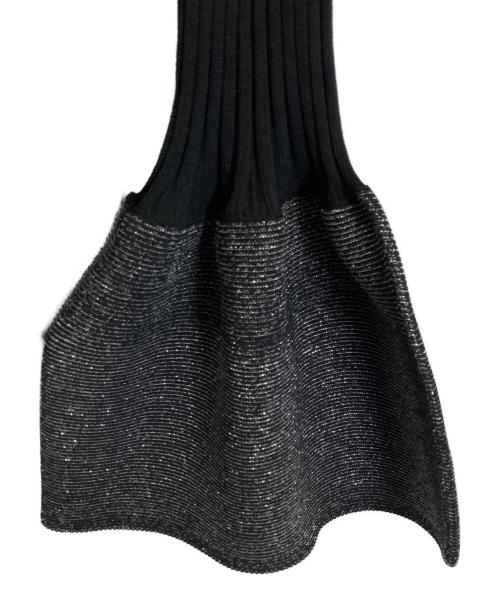 CFCL（シーエフシーエル）CFCL (シーエフシーエル) POTTERY TOP 5 GLITTER ブラック サイズ:1の古着・服飾アイテム