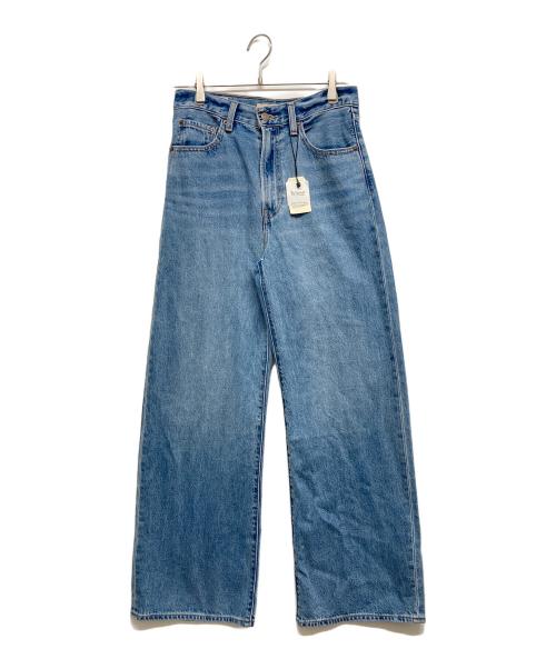 LEVI'S PReMIUM（リーバイス プレミアム）LEVI'S PReMIUM (リーバイス プレミアム) RIBCAGE WIDE LEG　A6081-0089 インディゴ サイズ:	SIZE 68.5cm (W27)の古着・服飾アイテム