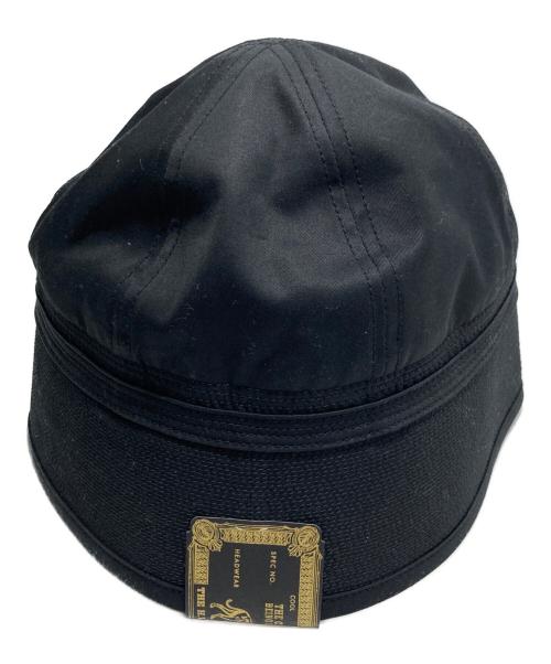 DELUXE（デラックス）DELUXE (デラックス) THE H.W.DOG&CO. (エイチダブリュードッグアンドコー) セーラーハット ブラックの古着・服飾アイテム