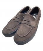 VANSヴァンズ）の古着「skate loafer suede」｜ブラウン