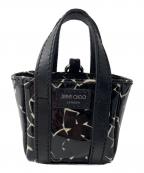 JIMMY CHOO×eric hazeジミーチュウ×エリック・ヘイズ）の古着「マイクロトートバッグチャーム」｜ブラック