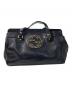 GUCCI（グッチ）の古着「ブロンディインターロッキングG ハンドバッグ　121551」｜ブラック