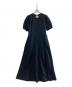 UNITED ARROWS (ユナイテッドアローズ) 半袖ワンピース　1526-162-3812 ブラック サイズ:M 未使用品：8000円