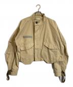 Toironierトワロニエ）の古着「Short Mods Jacket」｜ベージュ
