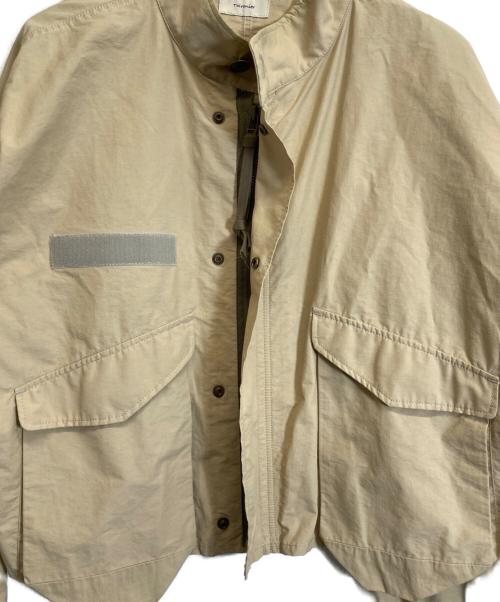 Toironier（トワロニエ）Toironier (トワロニエ) Short Mods Jacket ベージュ サイズ:Fの古着・服飾アイテム