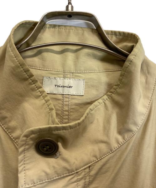 Toironier（トワロニエ）Toironier (トワロニエ) Short Mods Jacket ベージュ サイズ:Fの古着・服飾アイテム