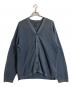 BATONER（バトナ―）の古着「THE SUMMER KNIT CARDIGAN」｜ネイビー
