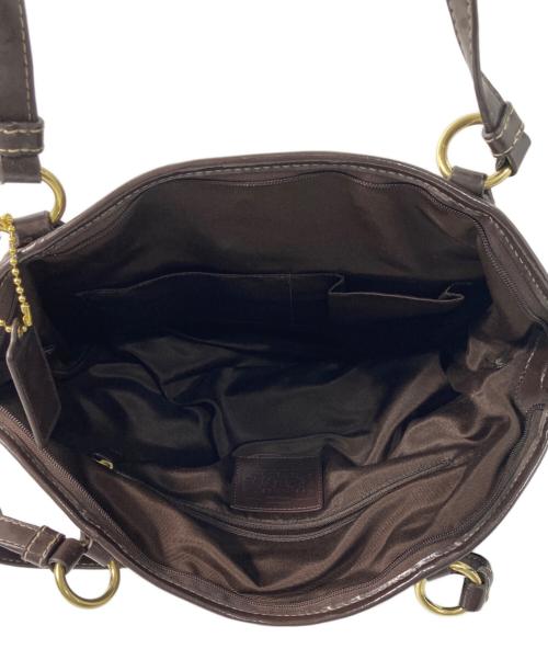 COACH（コーチ）COACH (コーチ) ハンドバッグ ブラウンの古着・服飾アイテム