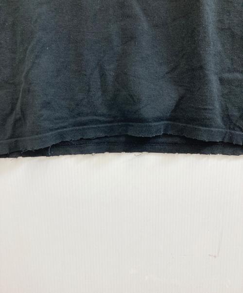 NUMBER (N)INE（ナンバーナイン）NUMBER (N)INE (ナンバーナイン) WORLD TOUR プリント ダメージ加工Tシャツ ブラック サイズ:2の古着・服飾アイテム