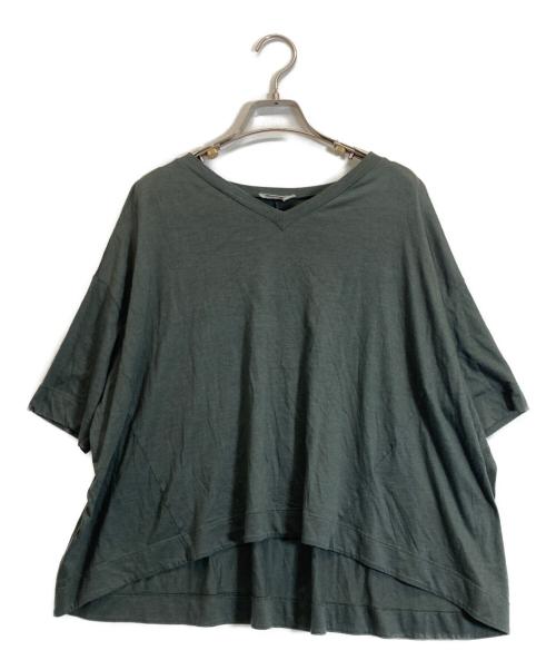 JIL SANDER（ジルサンダー）JIL SANDER (ジルサンダー) 半袖カットソー オリーブ サイズ:Sの古着・服飾アイテム
