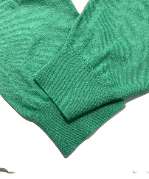 HERMES（エルメス）HERMES (エルメス) カシミヤ混ニット グリーン サイズ:XLの古着・服飾アイテム