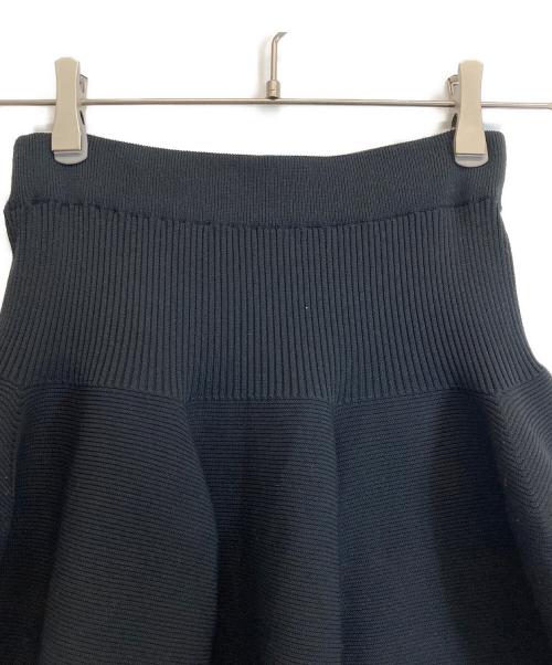 CFCL（シーエフシーエル）CFCL (シーエフシーエル) POTTERY SKIRT / ボーダー ニットスカート ブラック サイズ:3の古着・服飾アイテム