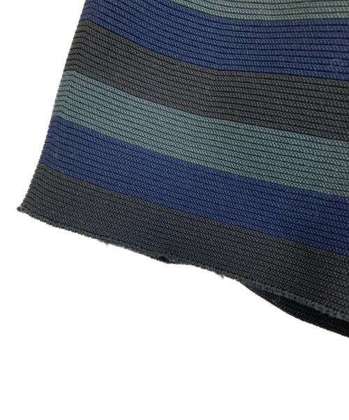 CFCL（シーエフシーエル）CFCL (シーエフシーエル) POTTERY SKIRT / ボーダー ニットスカート ブラック サイズ:3の古着・服飾アイテム