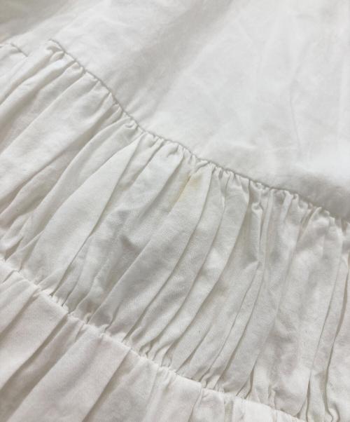 MARILYN MOON（マリリンムーン）MARILYN MOON (マリリンムーン) TIERED DRESS ホワイト サイズ:FREEの古着・服飾アイテム