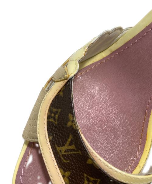 LOUIS VUITTON（ルイ ヴィトン）LOUIS VUITTON (ルイ ヴィトン) モノグラム柄パンプス アイボリー サイズ:22.5の古着・服飾アイテム