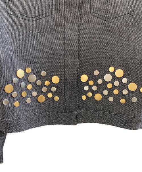 FENDI JEANS（フェンディ ジーンズ）FENDI JEANS (フェンディ ジーンズ) デニムジャケット インディゴ サイズ:US4の古着・服飾アイテム