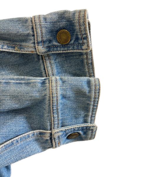 DOLCE & GABBANA（ドルチェ＆ガッバーナ）DOLCE & GABBANA (ドルチェ＆ガッバーナ) パラシュートデニムカーゴジャケット インディゴ サイズ:Sの古着・服飾アイテム