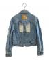 DOLCE & GABBANA (ドルチェ＆ガッバーナ) パラシュートデニムカーゴジャケット インディゴ サイズ:S：35000円
