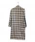 GIVENCHY (ジバンシィ) シルクチェックコート グレー サイズ:12：10000円