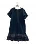 MONCLER (モンクレール) ABITOスウェットフリルワンピース ブラック サイズ:XL：23000円