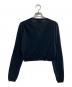 PRADA (プラダ) シルクブレンドカーディガン ブラック サイズ:M：60000円