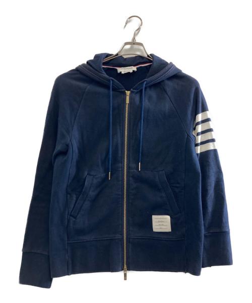Thom Browne（トムブラウン）Thom Browne (トムブラウン) ジップパーカー ネイビー サイズ:-の古着・服飾アイテム
