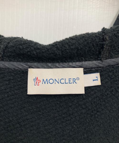 MONCLER（モンクレール）MONCLER (モンクレール) ダウン切替パーカー ブラック サイズ:2の古着・服飾アイテム