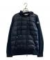 MONCLER（モンクレール）の古着「ダウン切替パーカー」｜ブラック