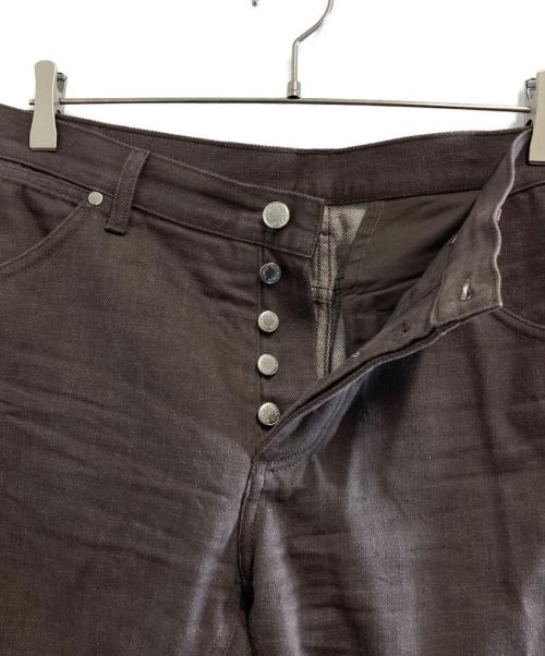 LOUIS VUITTON（ルイ ヴィトン）LOUIS VUITTON (ルイ ヴィトン) デニムパンツ ブラウン サイズ:42の古着・服飾アイテム